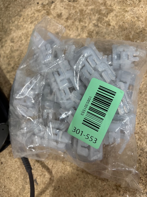 Photo 1 of 100 Pack Magnetic Christmas Light Clips, Upgraded Anti-Slip Metal Roof Christmas Light Hooks for C9 C7 Sockets, Weather-Resistant String Lighting Clips for Outside Gutters Patio Holiday (White)