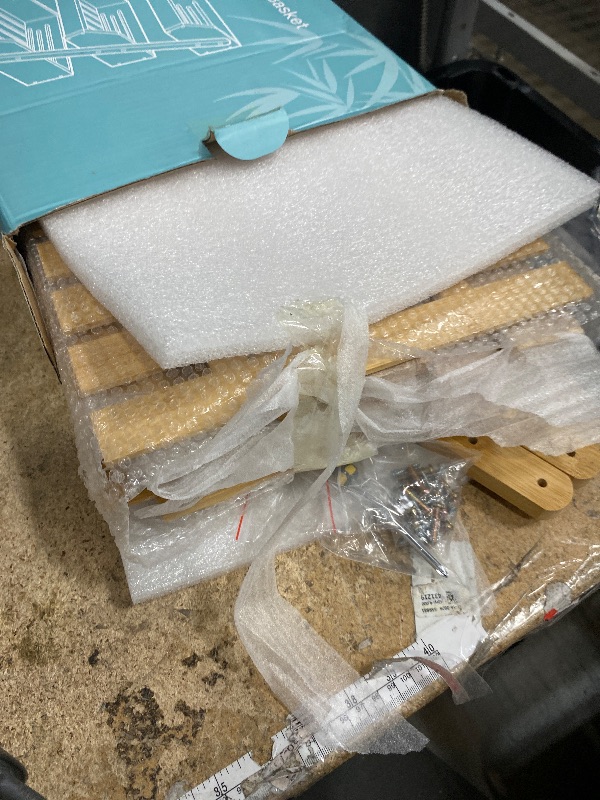 Photo 1 of *******************missing pieces****************
G.a HOMEFAVOR Bamboo Fruit Basket, Fruit Organizer for Kitchen Counter, Vegetable Storage Stand, 15 mm Thickness (Self-assembly)