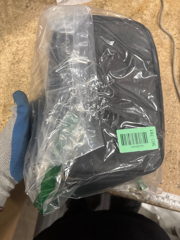 Photo 1 of ***(USED/ MISSING PARTS)***IDEATECH Smell Proof Bag, Stash Box Odor Proof, Smell Proof Containers with Lock, Odorless Travel Storage Bag, Home Organizer Case Lock Box with Accessories, Smell Proof Box Gift for Women/Men (Black)