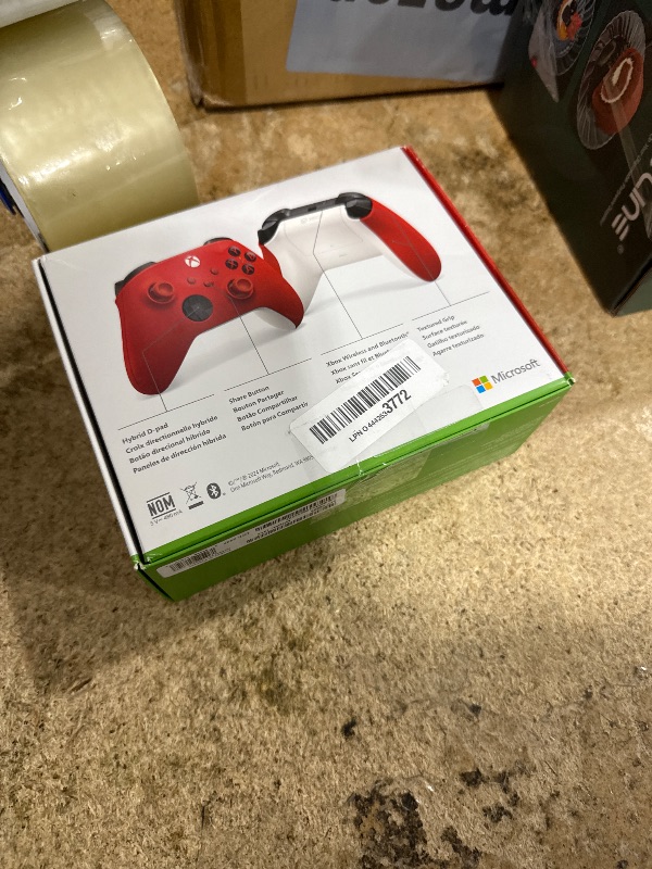 Photo 1 of Xbox Wireless Gaming Controller (2025) – Pulse Red – Play on Xbox, Windows, Android, iOS, FireTV Sticks, Smart TVs, VR Headsets