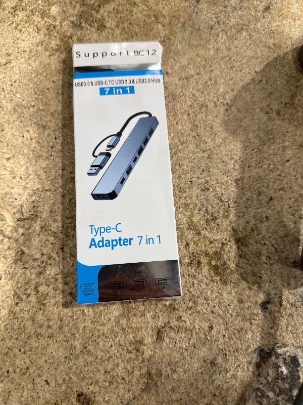 Photo 1 of ?Upgrade? USB C/USB Hub, BERLAT Aluminum 7 in 1 USB C & USB Hub with USB 3.0, USB 2.0 Ports for PC/Laptops/MacBook Pro/Air/iMac/iPad and More Devices