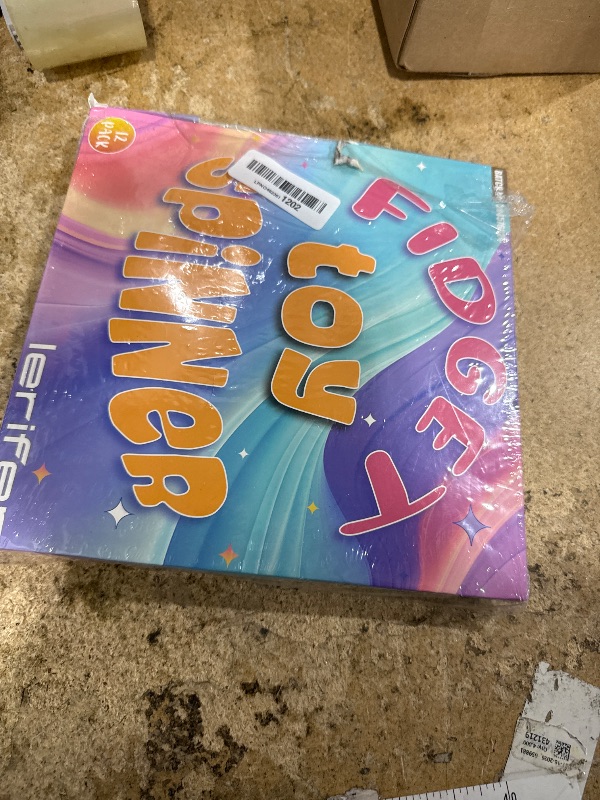 Photo 1 of 12-Pack Alloy Metal Fidget Spinners, Durable Office Desk Sensory Toys for Stress Relief & Anxiety, Cool Fidget Spinners Bulk, Fidget Toy Gift for Kids Adults, Christmas Party Favors