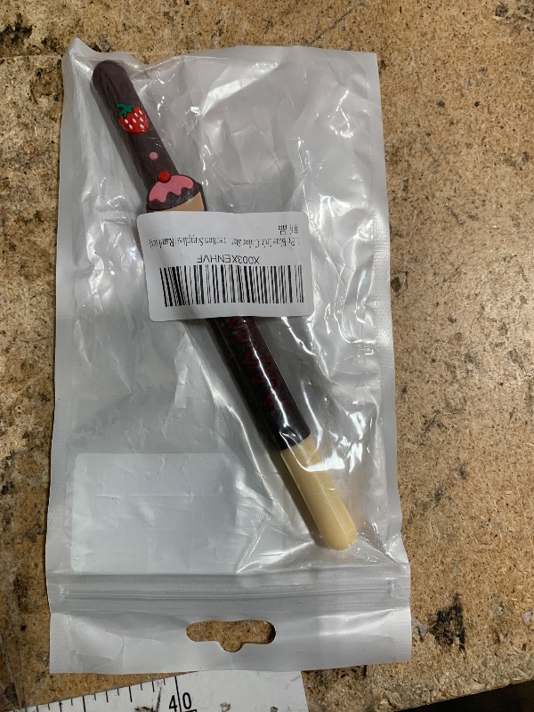 Photo 1 of 1 Pc Blue Ink Color Stationery Cute Biscuit Gel Pen School Office Kawaii Supply Novelty Creative Choclate Sweet cake lovely funny Donuts fruit,Office Products Writing and Correction Supplies(Random)