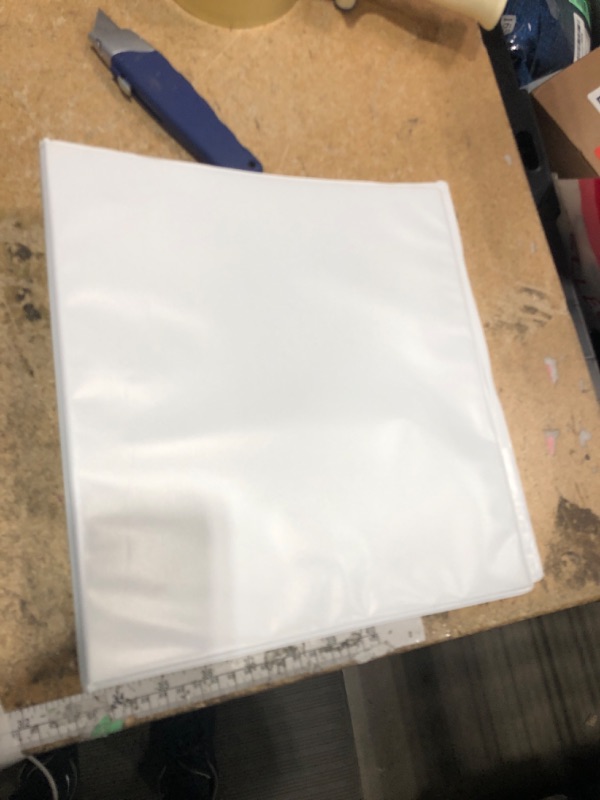 Photo 1 of **1 SIDE IS BENT*** Avery Economy Showcase View 3 Ring Binder, 2 Inch Slant Rings, 1 White Binder (19701)