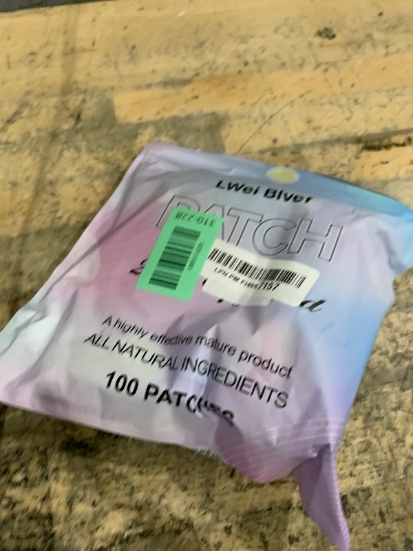 Photo 1 of 100PCS Castor Oil Patches, Castor Oil Pack Wrap Disposable Organic Cotton Self-Adhesive Pads for Belly Button, Anti Leakage Design, Breathable & Portable, No Wash (Flowers, Beige)