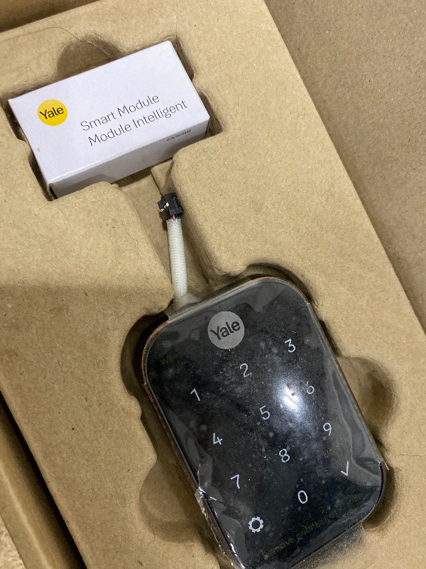 Photo 1 of (missing hardware) Yale Assure Lock 2 with Wi-Fi – Oil Rubbed Bronze Smart Lock for Front Door with Keypad, App Control, Backup Key