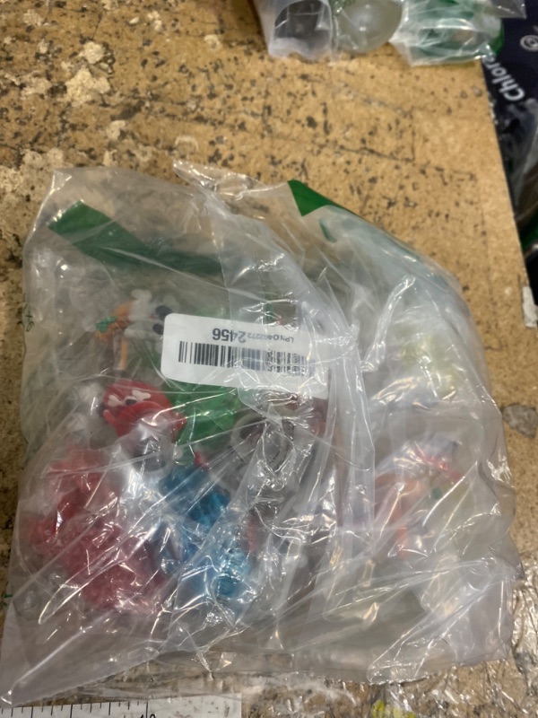 Photo 1 of 100 PCS Halloween Party Favors for Kids, Halloween Glow in The Dark Toys Bulk Party Supplies Light Up Rotating Necklace LED Ring Halloween Goodie Bag Fillers Treats for Classroom Prizes Trick or Treat