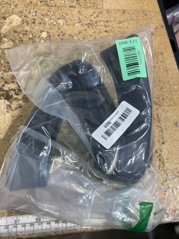 Photo 1 of ****BENT **** Ouzorp Car Steering Wheel Cover, Microfiber Leather Steering Wheel Covers with Anti-Slip Lining, Universal 14.5-15 inchs Black