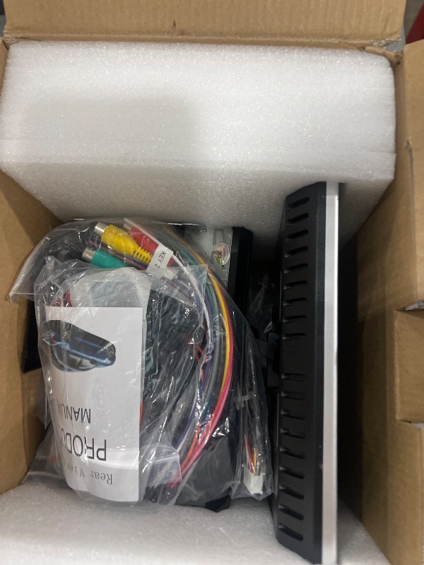 Photo 1 of [2G+64G] 10.36 inch Android Single Din Car Stereo, 10 inch Touch Screen Radio with Wireless Carplay/Android Auto/EQ Audio/SWC/Bluetooth/WiFi/FM RDS Radio