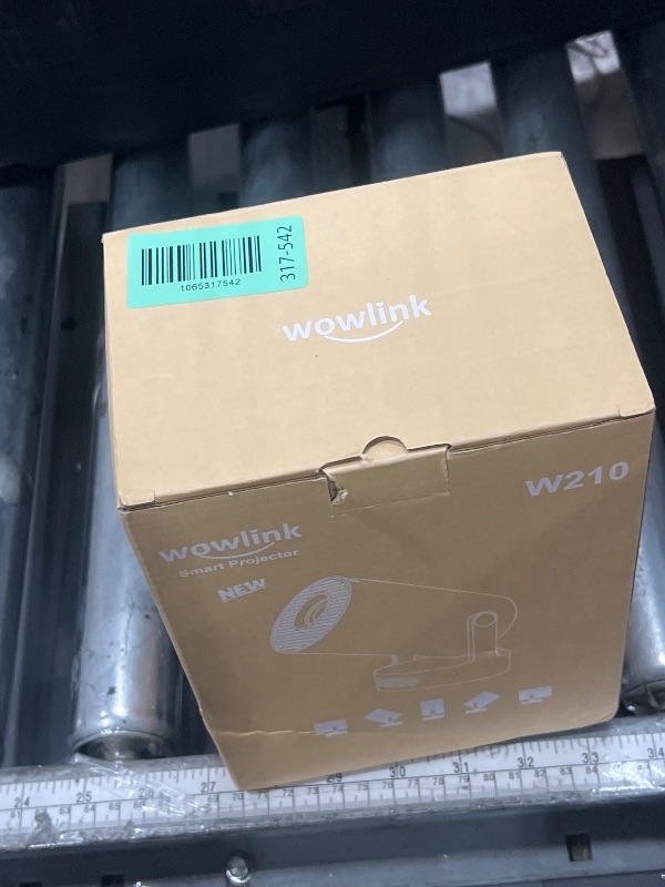 Photo 1 of [Built-in Apps & 2025 Upgraded] Mini Projector with WiFi 6 and Bluetooth 5.4 Support 4K 1080P Auto Keystone 180° Rotatable Projector Portable Compatibile with HDMI/TV Stick/Memory Stick/Laptop, White