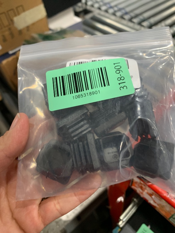 Photo 1 of 1 Inch1 x1 Square Tubing End Caps (10 PK),1" 1x1Square Tubing Plug Tube End Caps Fence Post Pipe Cap Cover Tubing Insert Chair Glide Finishing Plugs