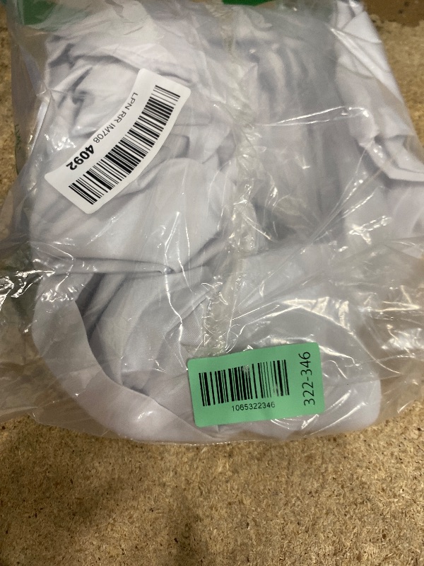 Photo 1 of ***BOTTOMS ONLY *** Sojanya (Since 1958 Men'S Pure Cotton Black Sequence Kurta & White Pyjama Set 3XL