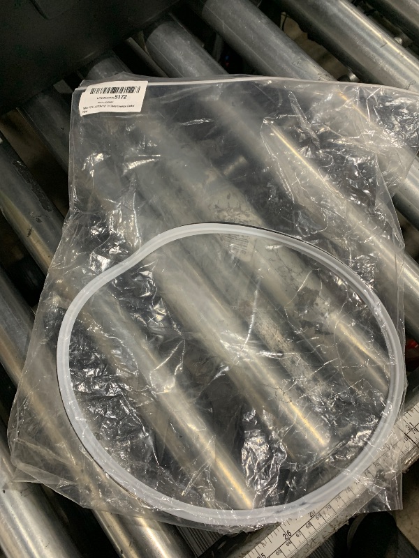 Photo 1 of 10" Tri Clamp Envelope Gasket PTFE (Teflon) PTFE X EPDM Sanitary Pharmaceutical Grade High Elasticity VS PTFE Alone! IE Longer Life.