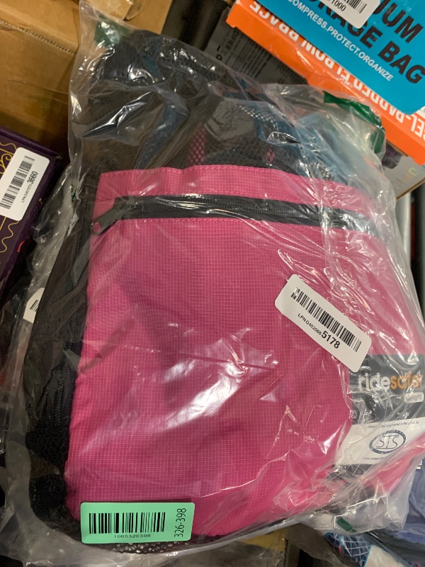 Photo 1 of (for kids 3-11) RideSafer - Small Pink, Lightweight, Compact, Portable Car Seat - Perfect for Travel and Everyday Child Safety