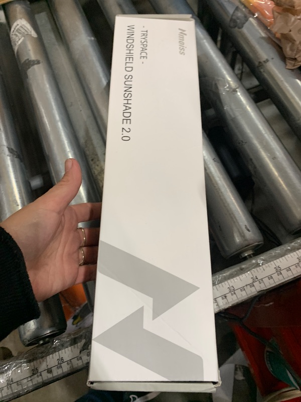 Photo 1 of [2025 Upgraded] Nmoiss Windshield Sun Shade Umbrella [Ice Rib High Speed ??Cooling] 99% UV Blocking Protects Car from Sun and Heat Damage, Keeps Cool and Protects Interior Large (61" L x 35" W)