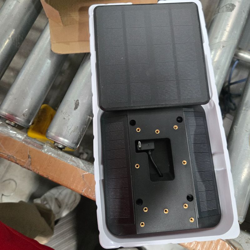Photo 1 of ***MISSING CAMERA*** QIBOX Solar Charger Compatible with Video Doorbell (2nd Generation - 2020 Release), Video Doorbell 4/3/3 Plus/Battery Doorbell Plus, 2.9W Waterproof Continuously Solar Panel, Adjustable Panel Mount