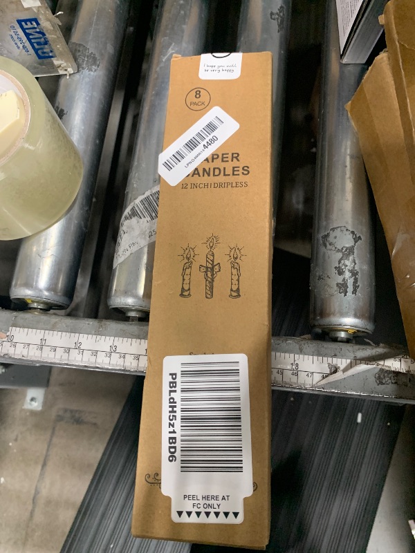 Photo 1 of 12 Inch Gradient Orange Taper Candles for Home Decoration, 8 Pack Long Candlesticks for Dinner Party Holiday Fall Halloween and Harvest