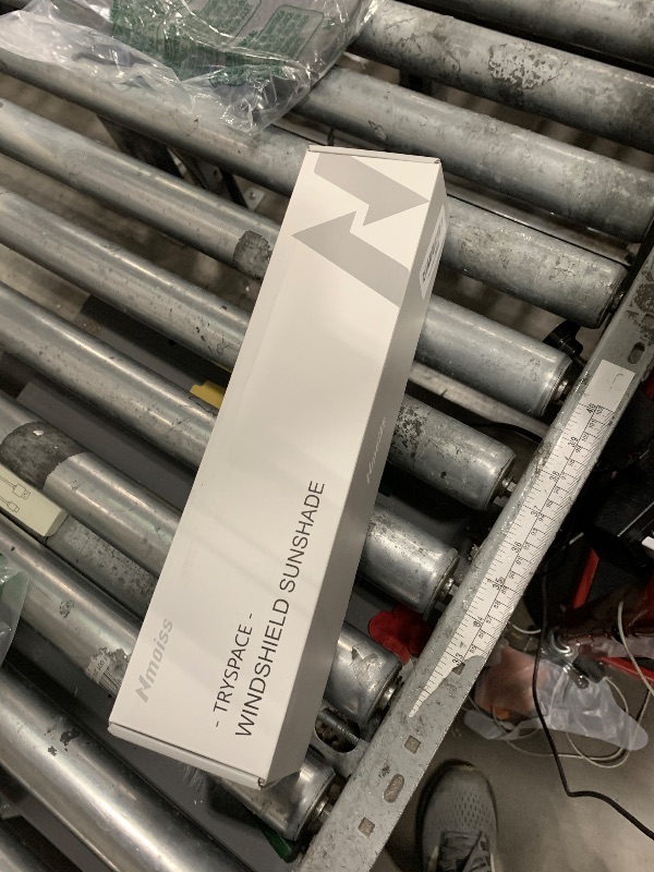 Photo 1 of [2025 Upgrade] Nmoiss Windshield Sun Shade Umbrella - [Vinyl Coating Heat Shield] Protect Car from Sun Rays & Heat Damage Keep Cool and Protect Interior, Spring Structure Edge Medium 56" L x 31" W