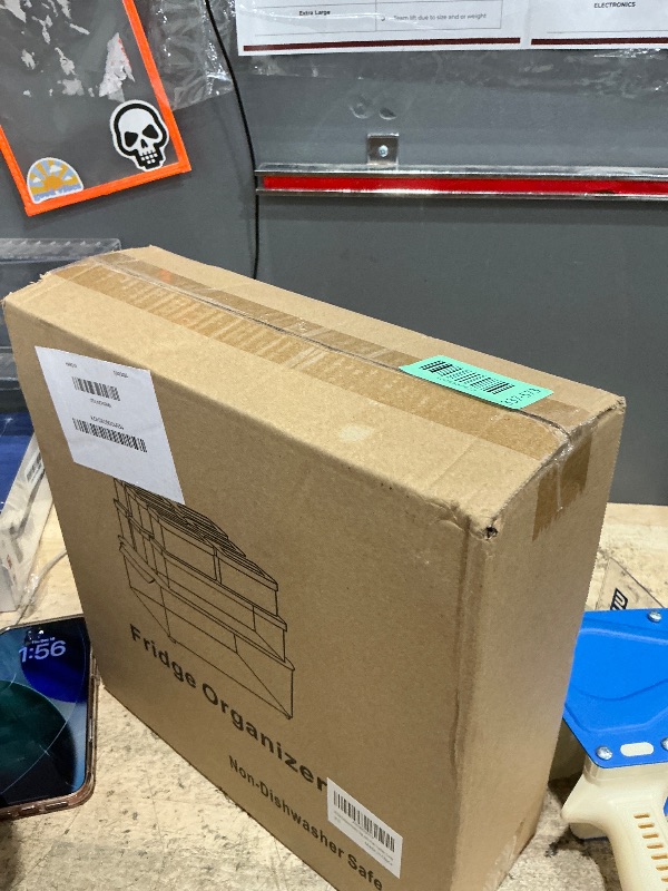 Photo 1 of 10 Pack Refrigerator Pantry Organizer Bins, Stackable Fridge Organizer Bins with Lids, Clear Plastic Food Storage Bins for Kitchen, Countertops, Cabinets, Fridge, Drinks, Fruits, Vegetable, Cereals