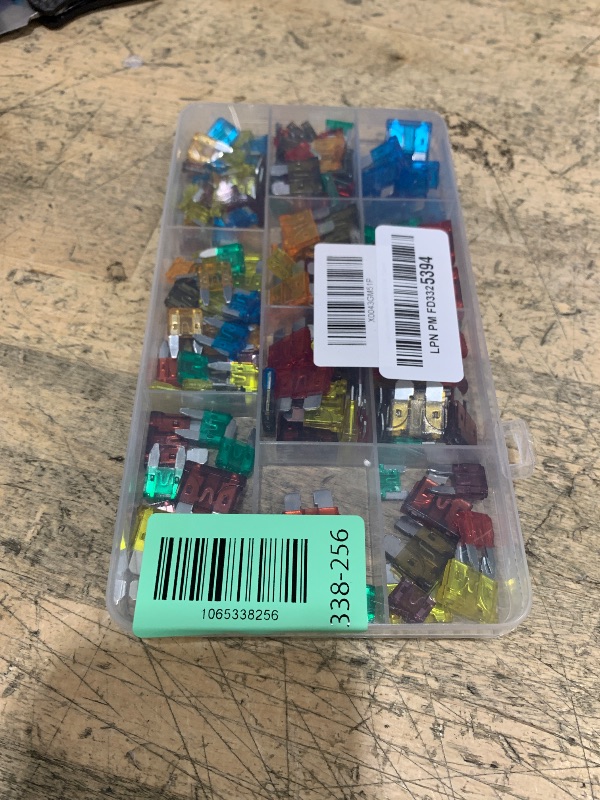 Photo 1 of 182PCS Car Fuses Assortment Kit, Professional Blade Fuses Automotive - Standard & Mini & Low Profile Mini Fuse (5A/7.5A/10A/15A/20A/30A/40A), cooclensportey Mixed Auto Fuse for Boat, Auto, RV, Truck