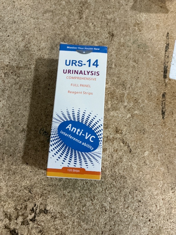 Photo 1 of  EXP 08/12/2027
URS Test Strips for Urinalysis and Detection Screening of Leukocytes and Nitrites (UTI) - for OTC USE Leukocytes and Nitrites