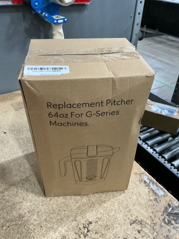 Photo 1 of Blender Pitcher 64oz Low-Profile, Replacement Pitcher for 750 5200 7500 6300 Vm0103 Vm0197 E310 G/Classic C/Explorian/Commercial series etc