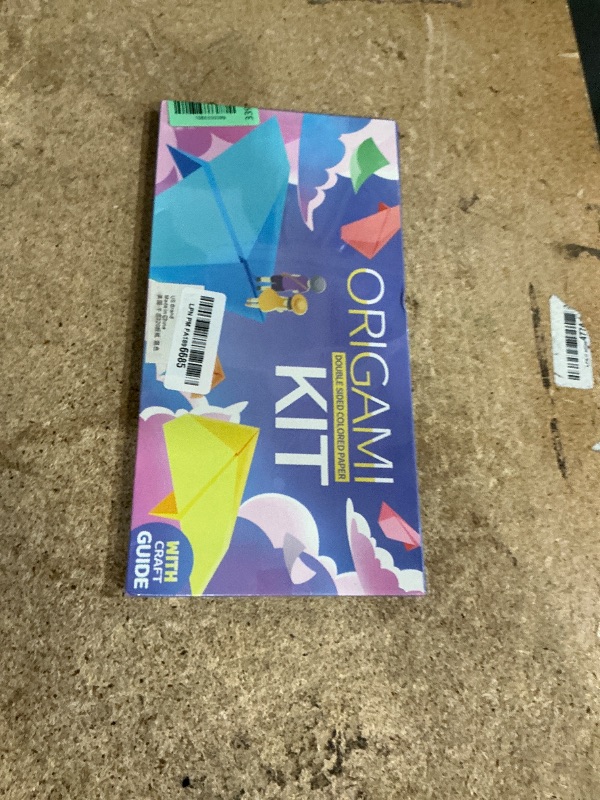 Photo 1 of *SEALED PACKAGE 
 Origami Paper, 220pcs 17 Colors 6x6 inch, Double Sided, Craft Kit with Guide.