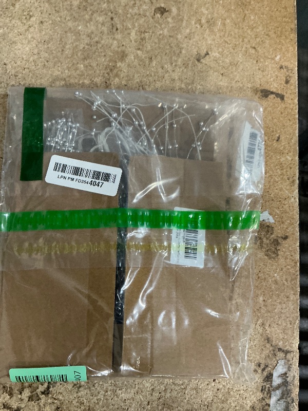 Photo 1 of  Pearl Stick Stems Bouquets, 4mm Bead String Garland Beaded Spray Filler Floral Arrangements Tree Picks Wedding Party Decoration, Christmas Decorations, Christmas Tree Picks (Silver)