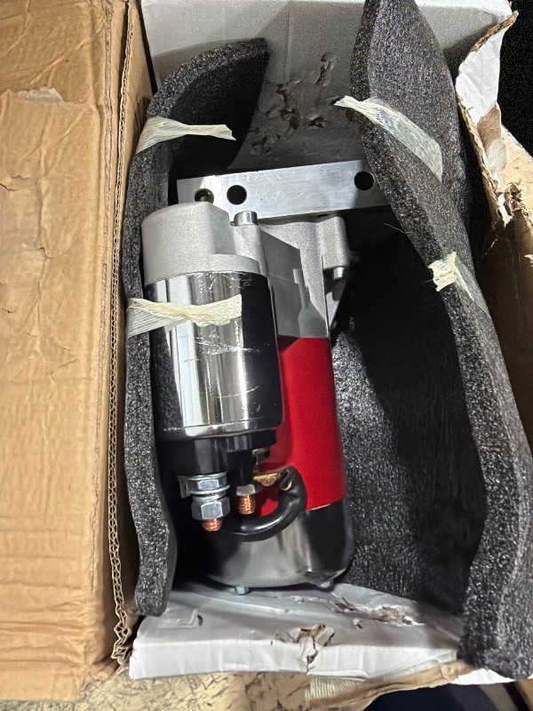 Photo 3 of BUSIDN High Torque 3 HP 9 Tooth Mini Starter w/ 153/168 Tooth FLYWHEELS for Small/Big Block - Replacement for Chevy BBC SBC