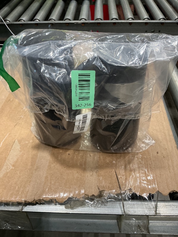 Photo 1 of *Damaged item/ peeling* Ziliny 2 Pcs 27oz Thermal Coffee Carafe Stainless Steel Coffee Pot for Keeping Hot/cold Insulated Double Walled Vacuum Tea Pot with Press Button Drink Beverage Dispenser for Milk Tea(Black)