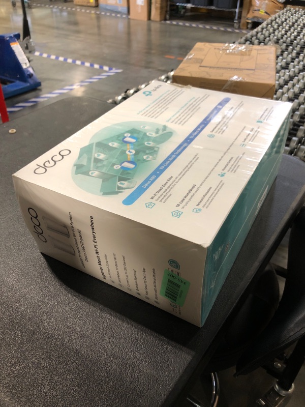 Photo 1 of ** FACTORY SEALED**
TP-Link AX6600 Deco Tri-Band WiFi 6 Mesh System(Deco X90) - Covers up to 6000 Sq.Ft, Replaces Routers and Extenders, AI-Driven and Smart Antennas, 2-Pack