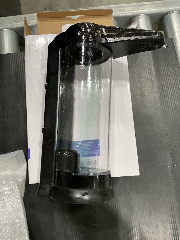 Photo 1 of **UNTESTED & Heavily USED**
Secura 17oz / 500ml Premium Touchless Battery Operated Electric Automatic Soap Dispenser w/Adjustable Soap Dispensing Volume Control Dial (Dark Gunmetal)