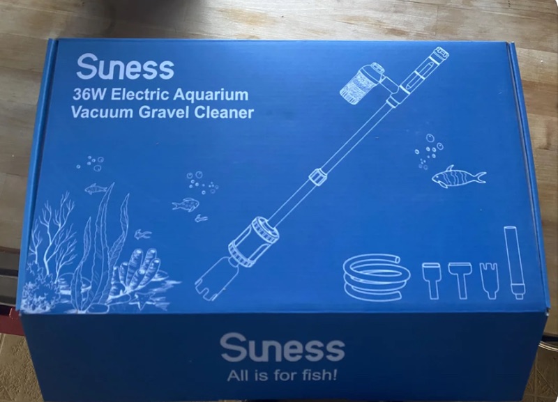 Photo 1 of Electric Aquarium Cleaner, 6 in 1 Automatic Fish Tank Gravel Vacuum