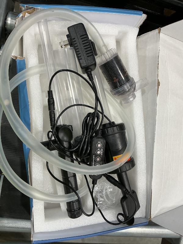 Photo 1 of Electric Aquarium Cleaner, 6 in 1 Automatic Fish Tank Gravel Vacuum