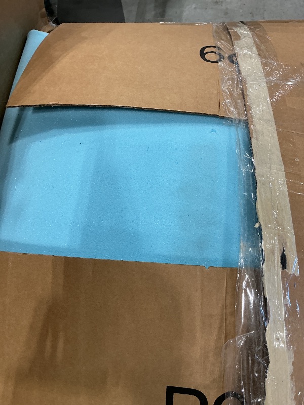 Photo 1 of *Dirty item* JURLYNE Dual Layer 4 Inch Memory Foam Mattress Topper Queen Size - 2 Inch Cooling Gel Memory Foam & 2 Inch Thick Pillow Top Mattress Pad - 60x80 Inch