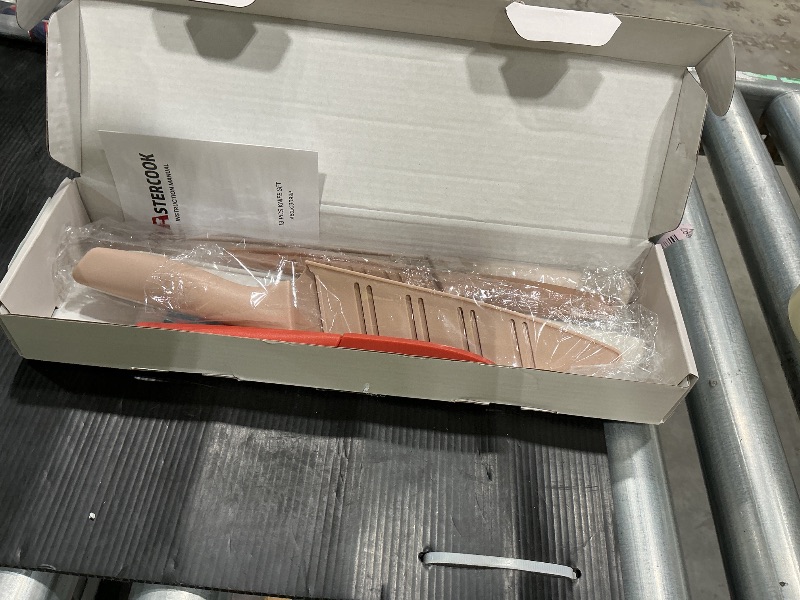 Photo 1 of **MISSING PARTS**Astercook Knife Set, 13 Pieces Kitchen Knives Set with Healthy Anti-Rust Coating, Dishwasher Safe, Stainless Steel Chef Knife Sets with 6 Blade Guards, Perfect Holiday Gifts for Kitchen