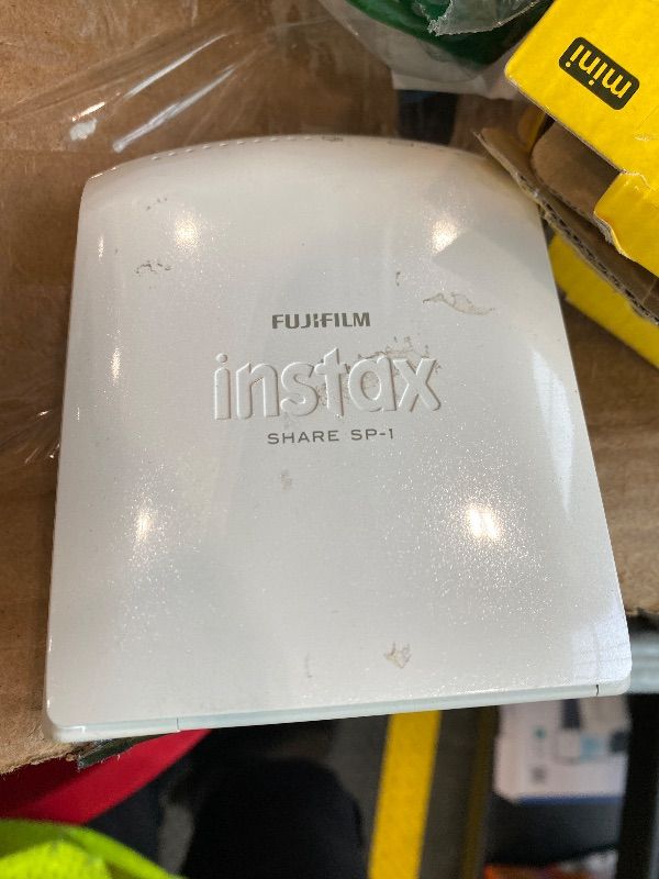 Photo 1 of ***READ CLERK NOTES*** Fujifilm Instax Mini Link 3 Smartphone Printer - Clay White