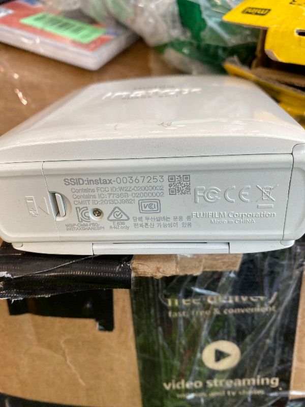 Photo 1 of ***READ CLERK NOTES*** Fujifilm Instax Mini Link 3 Smartphone Printer - Clay White
