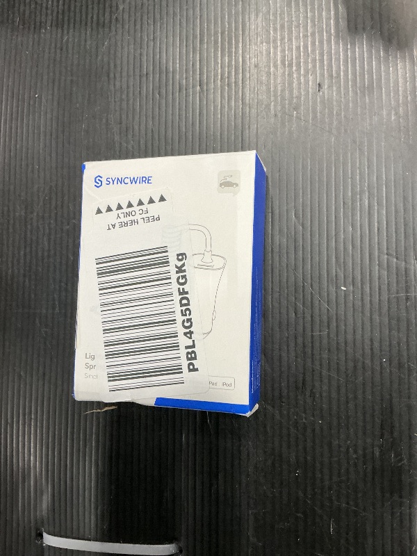 Photo 1 of [Apple MFi Certified] Syncwire iPhone Car Charger 32W Super Fast Car Charger iPhone Cigarette Lighter USB Car Adapter with Build-in 6.5FT Lightning Cable Coiled for Apple iPhone 14/13/12/11/Max, iPad