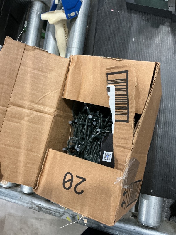 Photo 1 of **Untested-Remote Missing**
240LED Smart Color Changing Christmas Lights App Controlled, 95FT Waterproof RGB Twinkle String Light Music Sync Multiple Modes, Christmas Lights with Remote & Timer Indoor Outdoor Xmas Decorations