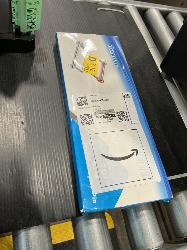 Photo 1 of 10 PCS Square Pto Pin Shaft Locking Pin 1/4 pin Hitch pin Wire Lock Pin Safety Coupler Pin 1/4" x 2-3/4"for PTO,Farm,Lawn,Hitches,and Garden (10 PCS Trailer Pins)