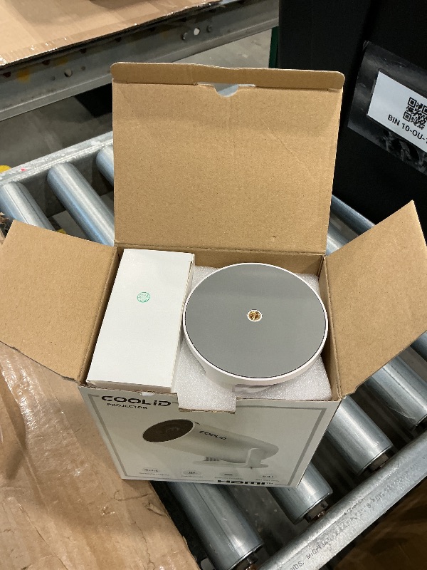 Photo 1 of [Built-in Apps & 2025 Upgraded] Mini Projector Support 4K 1080P Auto Keystone 270° Rotatable with WiFi 6 and Bluetooth 5.4, Projector Portable Compatibile with HDMI/TV Stick/Memory Stick/Laptop-White