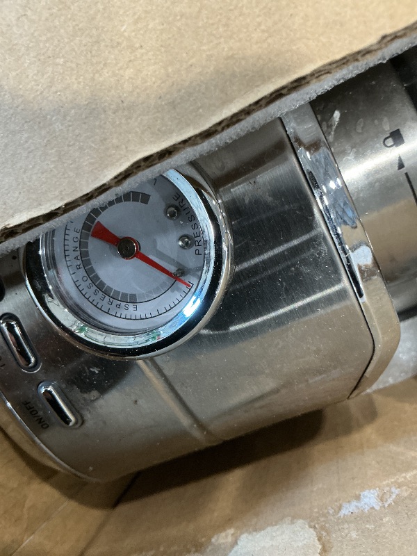 Photo 1 of *USED*
CASABREWS CM5418 Espresso Machine 20 Bar, Compact Espresso Maker with Steam Milk Frother, Stainless Steel Coffee Machine with 34oz Removable Water Tank for Cappuccino, Gift for Women or Men, Silver