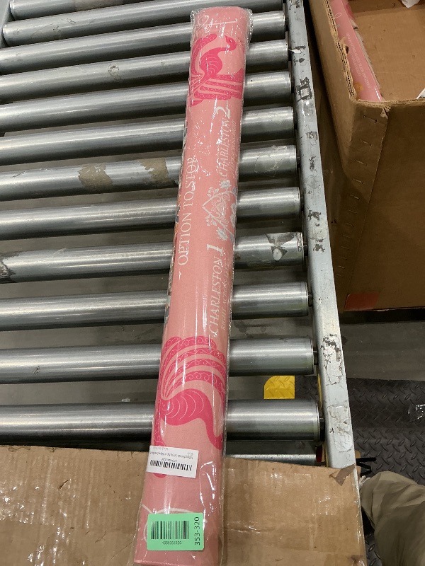 Photo 1 of ***MISSING CASE*** Jibloo Mahjong Mat for Table, 31.5" x 31.5" Non-Slip American Mahjong Mat, Pink Neoprene Mat for Mahjong Lovers (Boho-Pink)