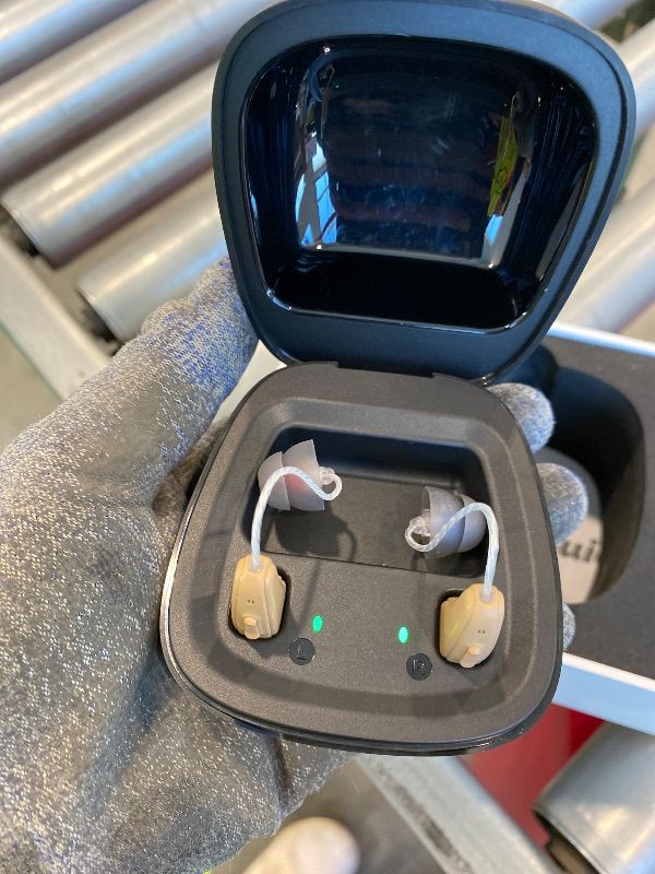 Photo 1 of *MINOR DAMAGE - USED*
Hearing Aids for Seniors Rechargeable with Noise Cancelling, Hearing Amplifier with 5 Levels of Volume Adjustmen, Simple to Operate and Hear Clear Sound