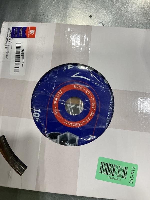Photo 1 of 10" Metal Cutting Circular Saw Blade - BRSCHNITT Tungsten Carbide Tipped TCT Saw Blades for Steel, Nickel, Titanium, Ferrous Metals, Steel Pipe?50T Arbor:1-3/16"/1"/518"?
