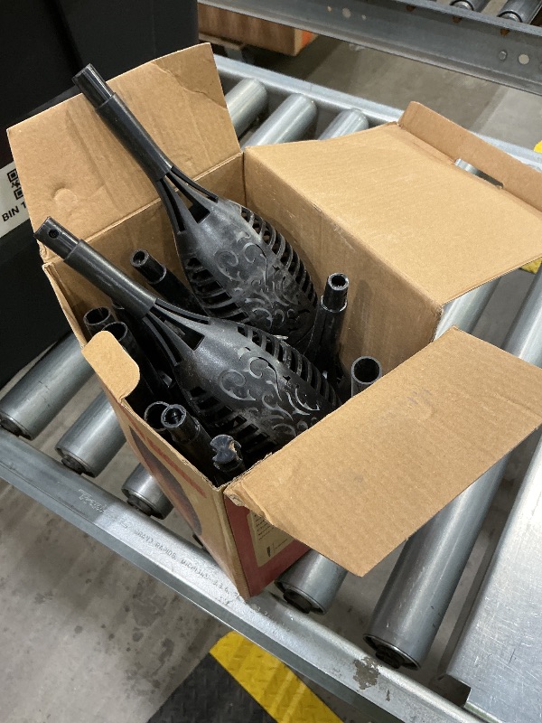 Photo 1 of *** VERY USED *** IkeeRuic Solar Lights Outdoor, Solar Torch Light with Flickering Flame for Halloween Decor, Solar Garden Lights, Waterproof Outdoor Lighting, Flame Torches for Outside Patio Pathway Yard Decorations