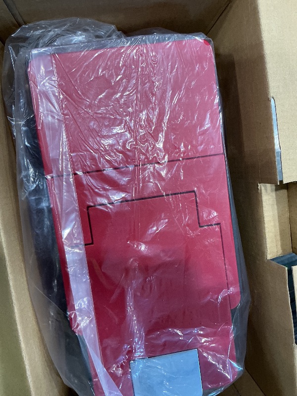 Photo 1 of **MINOR DAMAGE**
SHARDOR Hot & Iced Coffee Maker, K Cup Coffee Maker Compatible with Ground Coffee, Single Serve Coffee Machine with Bold Setting, Reusable Filter, Travel Mug Friendly, Compact Design, Red