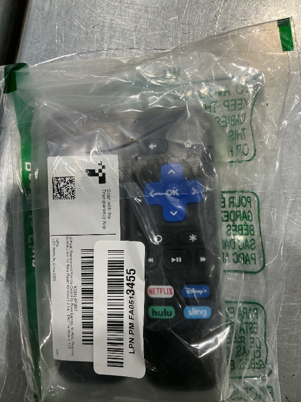 Photo 1 of (2 Pack) Replacement Remote Control for Roku Express, for Roku Premiere, for Roku Box, for Roku Player, for Roku 1 2 3 4 -?NOT for Stick or TV?
