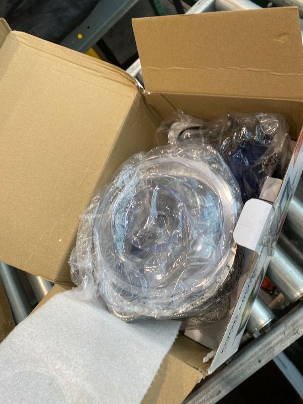 Photo 1 of ***MISSING BLADESKOIOS Food Processor, 500W Electric Food Chopper with 2 Bowls (8 Cup+8 Cup) & 2 Bi-Level Blades&, Small Electric Grinder Meat Processor for Nuts, Meat, Onion, Garlic, Baby Food, Blue